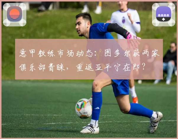 意甲教练市场动态：图多尔获两家俱乐部青睐，重返亚平宁在即？